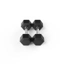 8kg Reeplex Rubber Hex Dumbbell Pair - AfterPay & zipPay Available