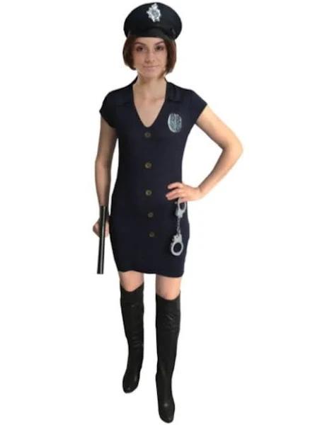 Adult Police Lady Costume - x Small - Small