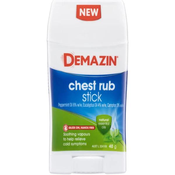 Demazin Chest Rub 40g Stick