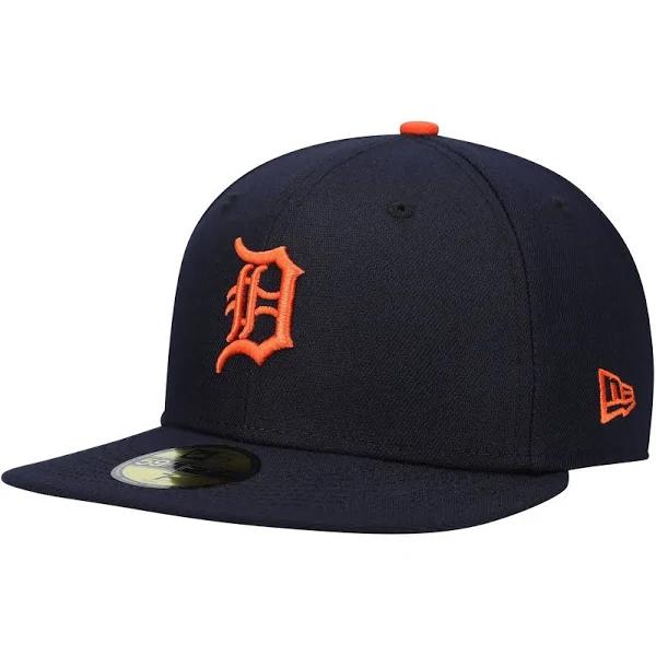 Detroit Tigers Authentic New Era 59FIFTY Fitted MLB Cap Road