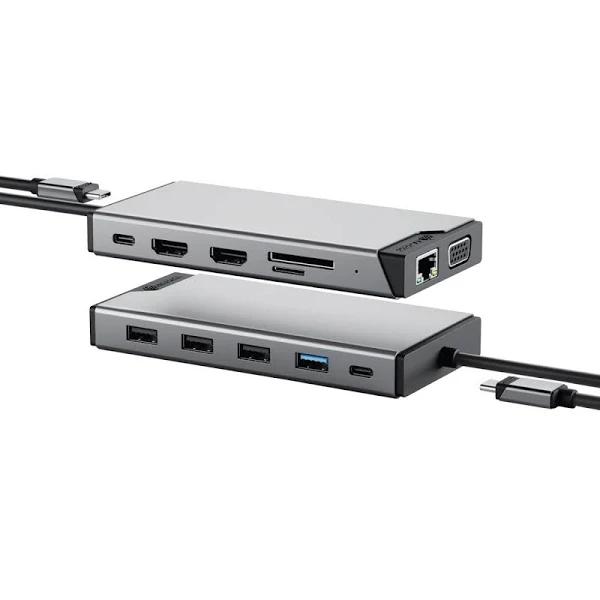 Alogic USB-C 12-in-1 Triple Display Mini Dock – DV3