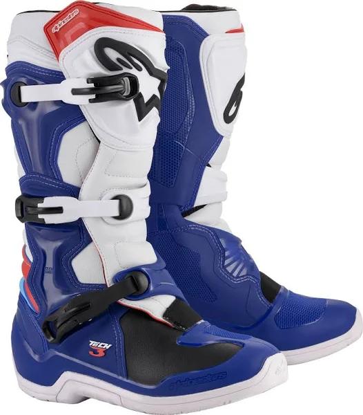 Alpinestars Tech 3 Boots 2020 Blue White Red