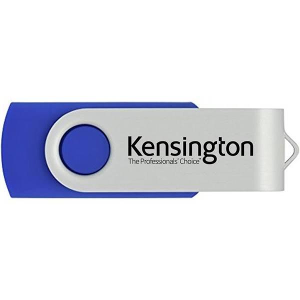 Kensington USB 2.0 Swivel Flash Drive 16GB Memory Stick File/Data Storage Blue