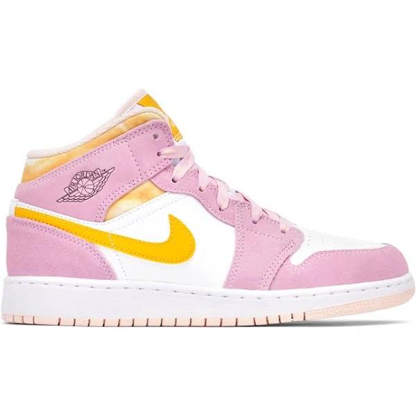 Air Jordan 1 Mid SE GS 'Arctic Pink' Women's Sneakers