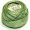 DMC Pearl Cotton Ball Size 8 87yd Dark Pistachio Green