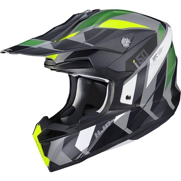 HJC I50 Vanish Helmet - Black/Yellow/Green - LG