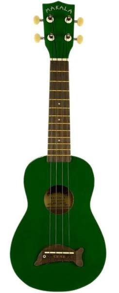 Makala Dolphin Soprano Ukulele Green