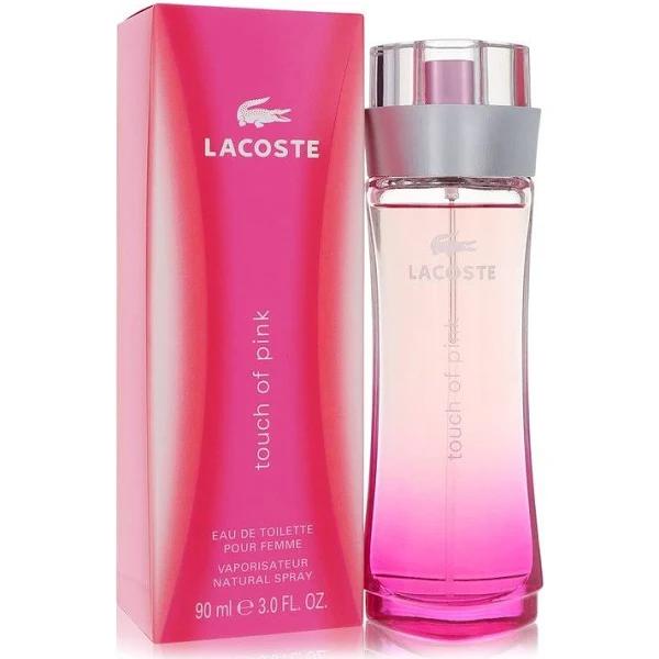 Touch of Pink by Lacoste Eau de Toilette Spray (Tester) 3 oz (women)