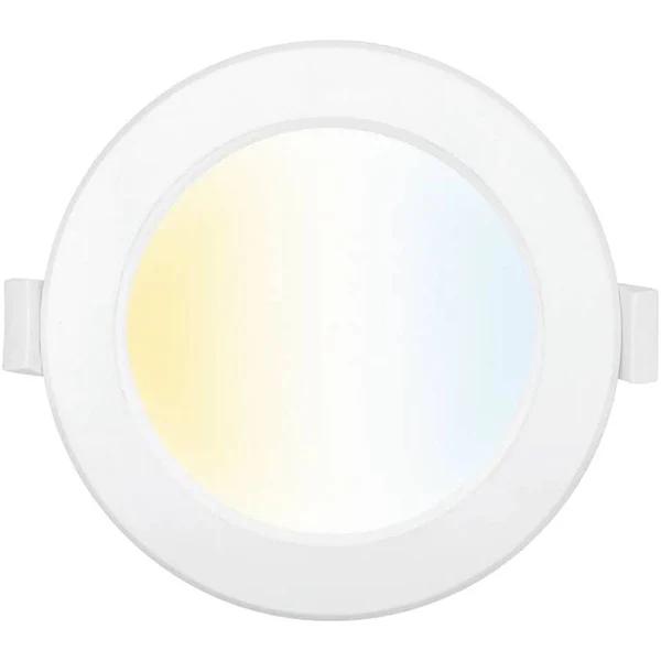 Trilogy Smart Wi-Fi LED Downlight W115mm White 8W 2 CCT - 22086/05