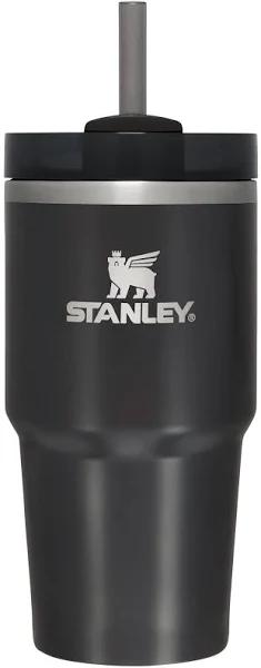 Stanley Quencher H2.0 Flowstate Stainless Steel Vacuum Insulated Tumbler With Lid and Straw For Water, Iced Tea or Coffee, Smoothie and More, Black