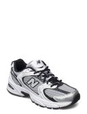 New Balance White & Black 530 Sneakers