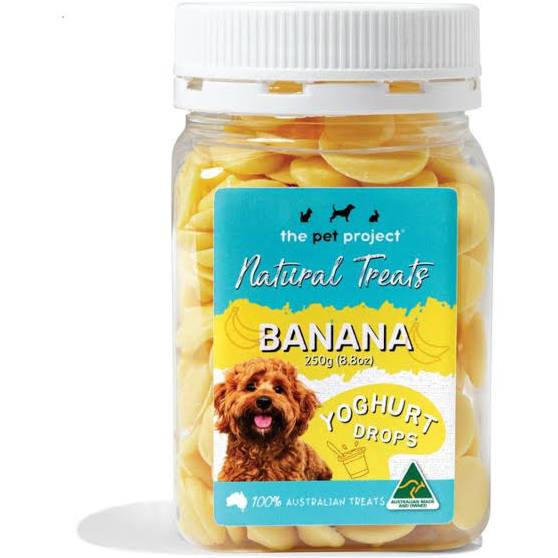 The Pet Project - Yoghurt Drops Banana 250g