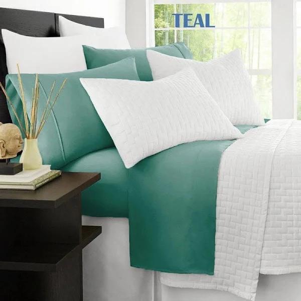 Ramesses Original 2000TC Bamboo Sheet Set Single Teal