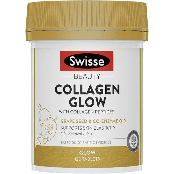 Swisse Beauty Collagen Glow with Collagen Peptides 120 Tablets