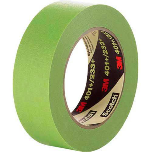 3M 401+ Masking Tape Green 24mm x 55Mtr