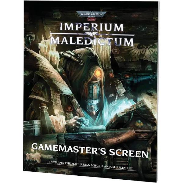 Warhammer 40,000 Roleplay: Imperium Maledictum Gamemaster's Screen