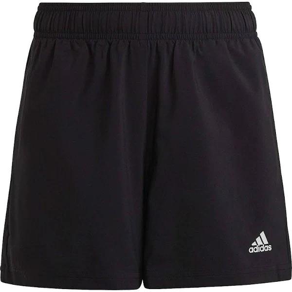 Adidas Junior Essentials Small Logo Chelsea Black Shorts 14-15