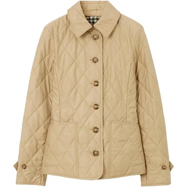 Burberry Diamond Quilted Thermoregulated Jacket , Size: XXL