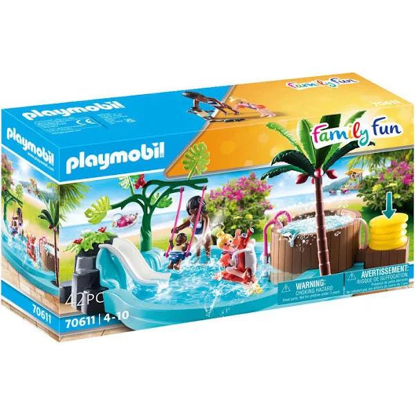 Playmobil - Children's Pool With Slide 70611