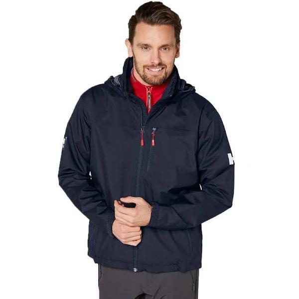 Helly Hansen Crew Hooded Jacket Navy - XL