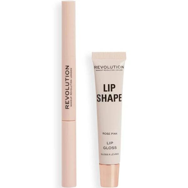 Makeup Revolution Beauty Lip Shape Kit - Rose Pink