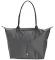 Longchamp Le Pliage Green Recycled Canvas Large Shoulder Tote Graphite