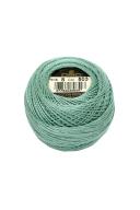 DMC Pearl Cotton Ball Size 8 87yd-Medium Blue Green