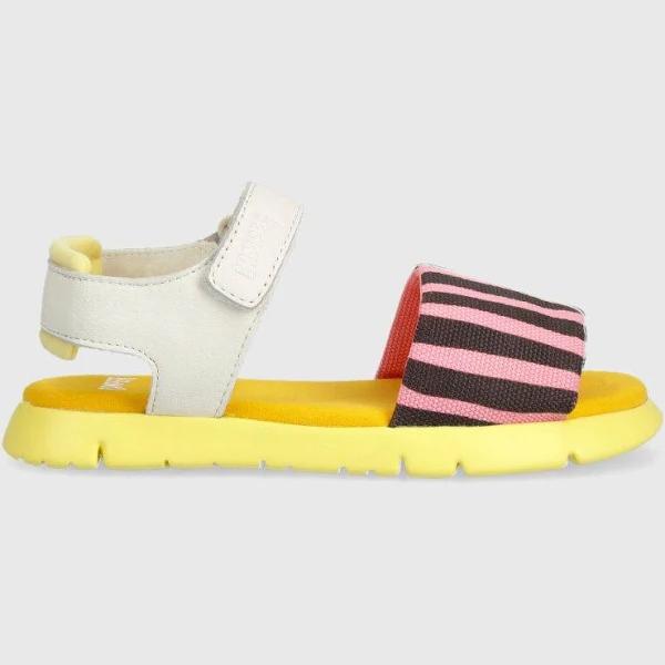 Camper Oruga Animal Sandals in White 30