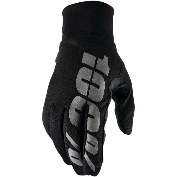 100% Hydromatic Waterproof Glove L Black Gloves