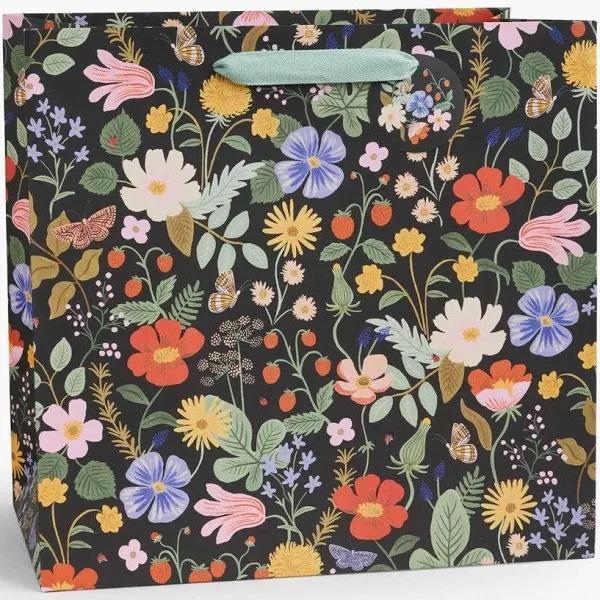 Rifle Paper Co. Strawberry Fields Large Gift Bag