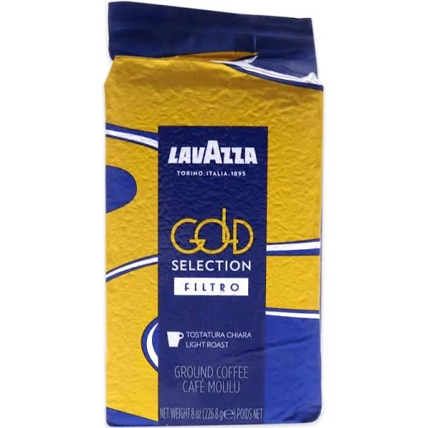 Lavazza Gold Selection Filtro Ground Coffee Light Roast 8oz Brick