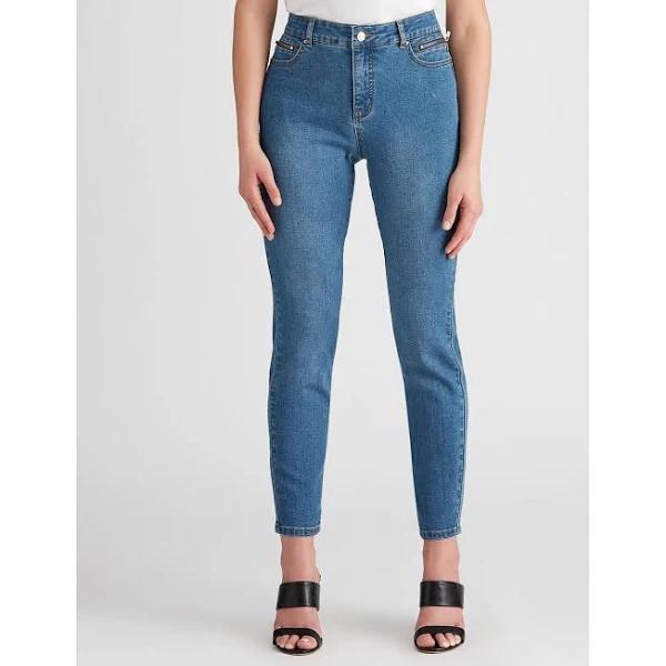 Rockmans - Womens Jeans - Full Length Slim Leg Jeans