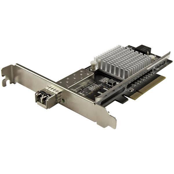 StarTech 1-Port 10g SFP+ Fiber Optic Network Card - PCIe - Intel Chip - mm