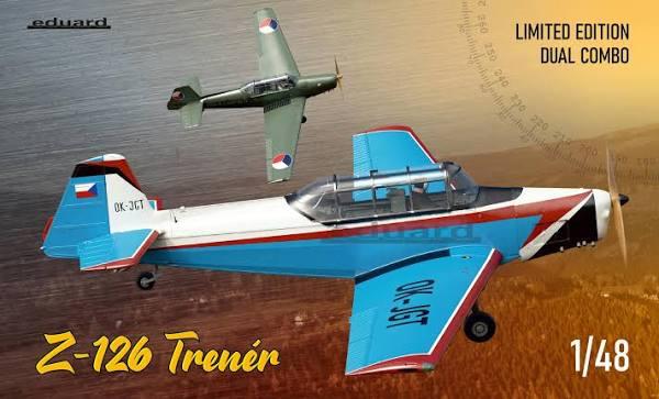 Eduard 1/48 Z-126 TRENR Dual Combo Plastic Model Kit [11156]