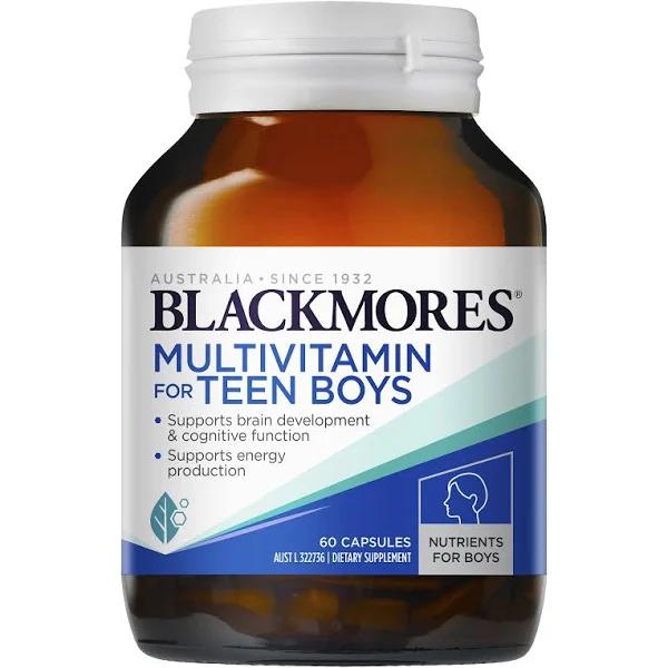 Blackmores Multivitamin for Teen Boys 60 Capsules