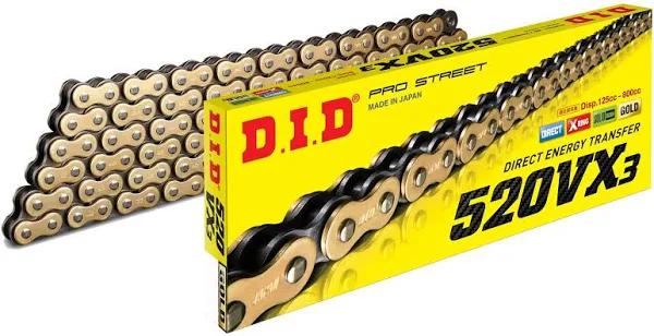 D.I.D 520VX3 X-Ring Drive Chain 520