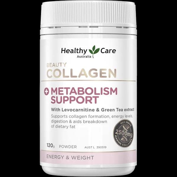 Healthy Care Beauty Collagen + Metabolism Support 120g