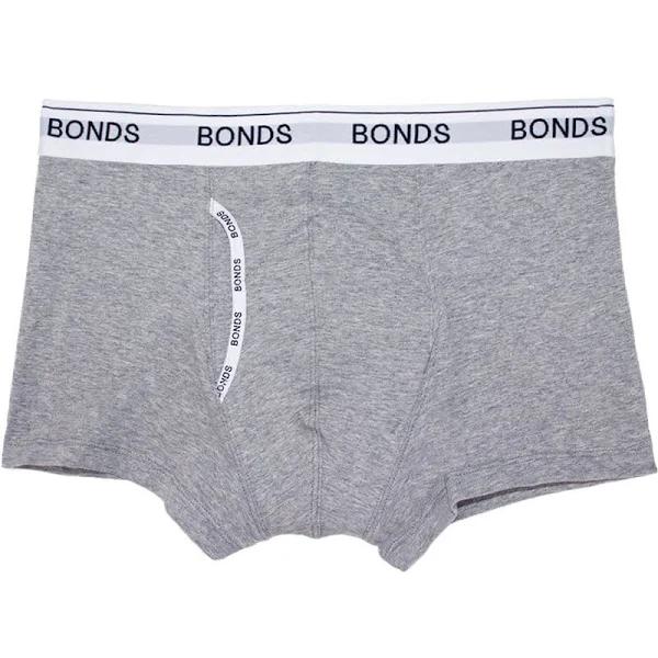 Light Incontinence Underwear | Bonds Trunk w/ Incontinence Pad XX-Large / 400ml / Grey Marle