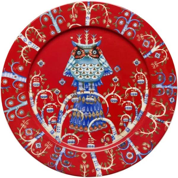 Iittala Taika Red Dinner Plate