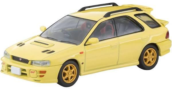 Tomytec 1/64 Subaru Impreza Pure Sports Wagon WRX STI Ver. VI Yellow