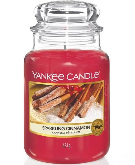 Yankee Candle Sparkling Cinnamon Large Candle 623g