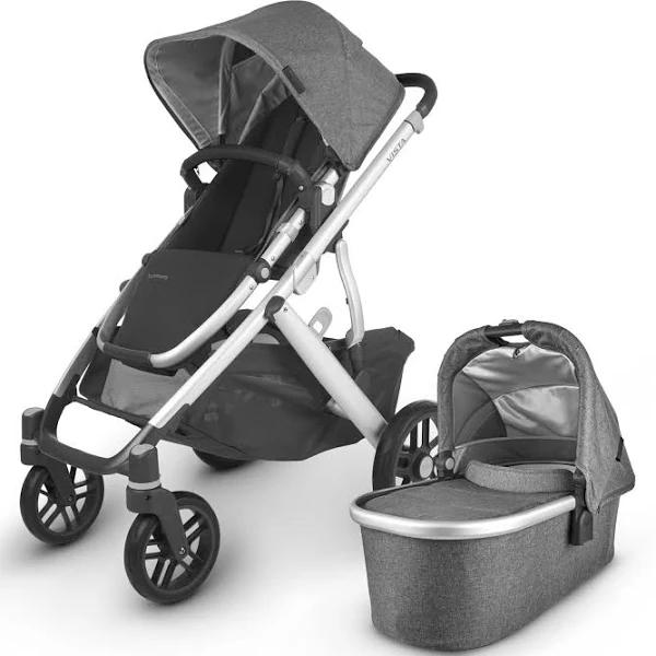 UPPAbaby Vista V2 with Bassinet Charcoal Melange - Jordan