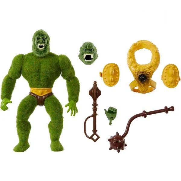 Masters of The Universe Origins Action Figure Moss Man, Flocked