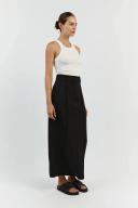 Rowan Midi Skirt in Black Size 2 by DISSH