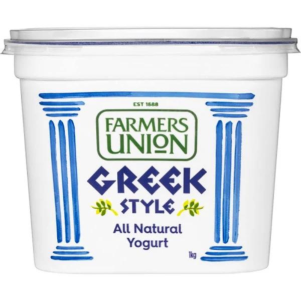 Farmers Union Greek Style Natural Yoghurt - 1kg