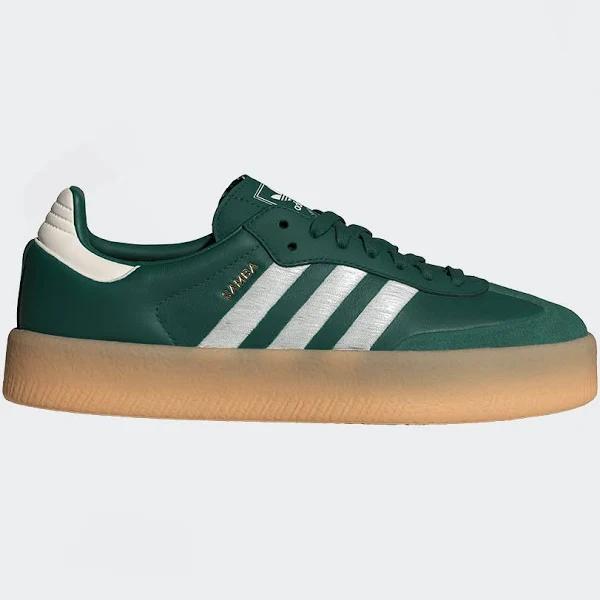 adidas-Sambae Shoes-Women-Collegiate Green / Core White / Gum-9