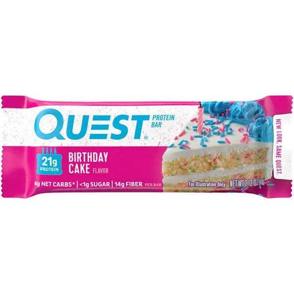 Quest Birthday Cake Protein Bar 60g