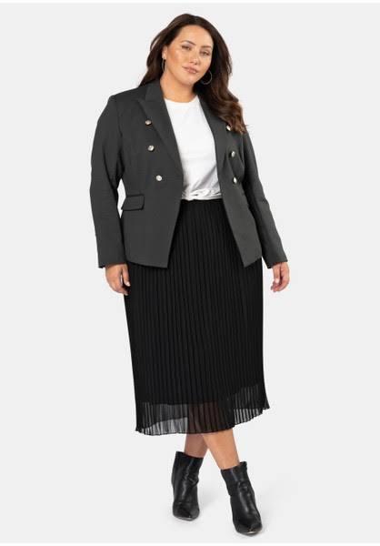 Something 4 Olivia Women's Madeleine Button Blazer AU Size 18 - AfterPay & zipPay Available