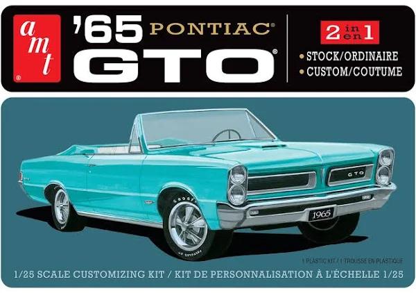 AMT 1/25 1965 Pontiac GTO 2T Plastic Model Kit