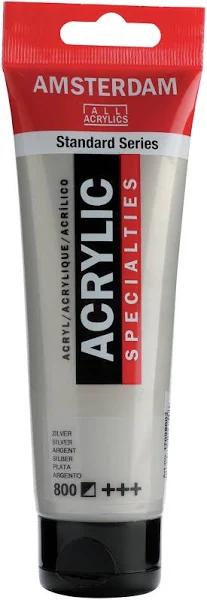 Amsterdam Standard Series Acrylic Paint Silver 120 ml